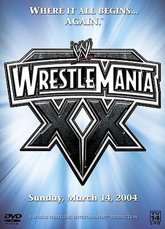 WWE Wrestlemania XX (Sunday, March 14, 2004) (DVD) Pre-Owned