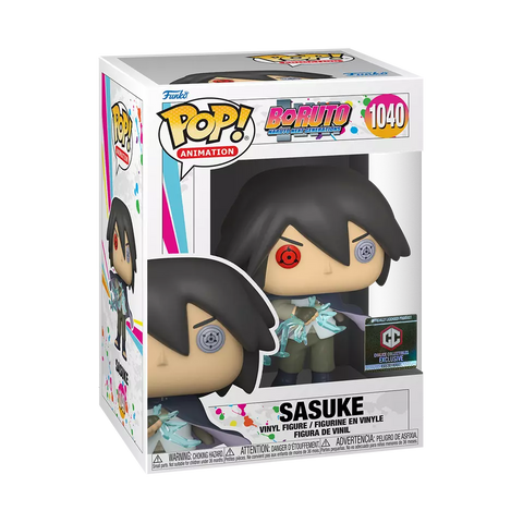 POP! Animation #1040: Boruto - Naruto Next Generations - Sasuke (Chalice Collectibles Exclusive) (Funko POP!) Figure and Box w/ Protector