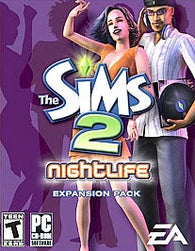 The Sims 2: Nightlife (PC Game) Pre-Owned: 2 Discs, Manual, and Case