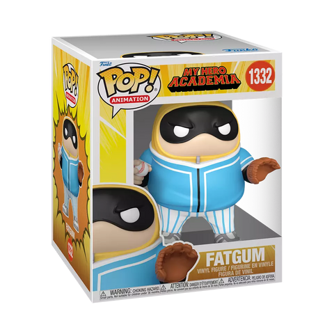 POP! Animation #1332: My Hero Academy - Fatgum (Funko POP!) Figure and Box