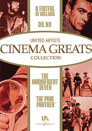 United Artists Cinema Greats Collection: The Pink Panther / A Fistful of Dollars / Dr. No / The Magnificent Seven (DVD) Pre-Owned