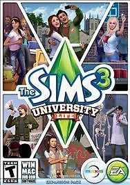 The Sims 3: University Life - Expansion Pack (PC Game) Pre-Owned: Disc, Manual, and Case