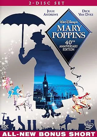 Mary Poppins (40th Anniversary Edition) (DVD) Pre-Owned