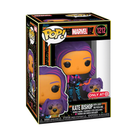 POP! Marvel #1212: Kate Bishop with Lucky The Pizza Dog (Target Exclusive) (Funko POP!) Figure and Box w/ Protector