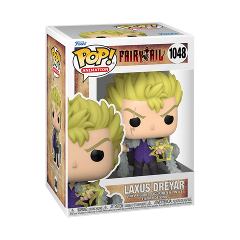 POP! Animation #1048: Fairy Tail - Laxus Dreyar (Funko POP!) Figure and Box w/ Protector