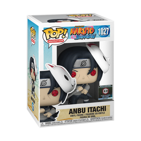 POP! Animation #1027: Shonen Jump - Naruto Shippuden - Anbu Itachi [Chalice Collectibles Exclusive] (Funko POP!) Figure and Box w/ Protector