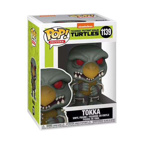 POP! Movies #1139: Teenage Mutant Ninja Turtles - Tokka (Funko POP!) Figure and Box w/ Protector