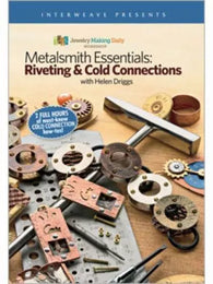 Metalsmith Essentials: Riveting Cold Connections with Helen Driggs (Interweave) (Jewelry Making Daily) (DVD) NEW