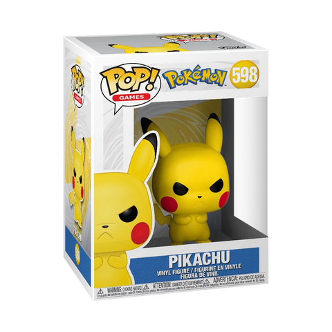 POP! Games #598: Pokemon - Pikachu (Funko POP!) Figure and Box w/ Protector