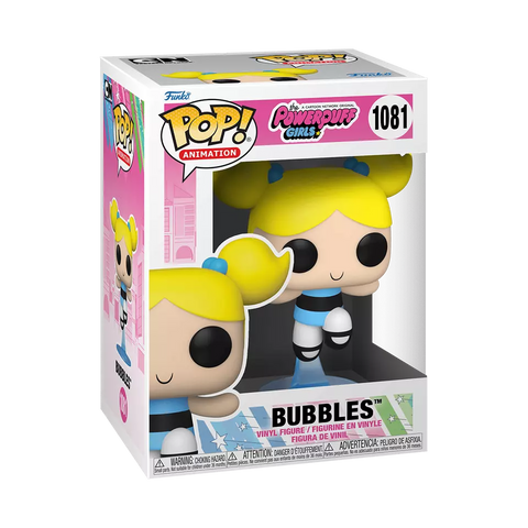 POP! Animation #1081: Powerpuff Girls - Bubbles (Funko POP!) Figure and Box w/ Protector