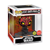 POP! Star Wars #520: Red Saber Series Volume 1: Darth Maul (Glows in the Dark) (GameStop Exclusive) (Funko POP!) Figure and Box