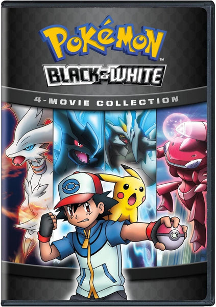 Pokemon Black & White:  4-movie Collection (DVD) Pre-Owned