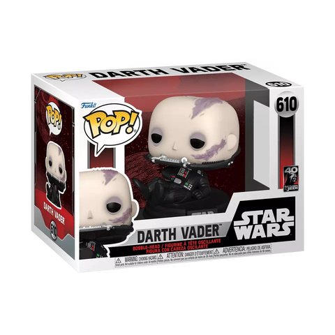 POP! Star Wars #610: Darth Vader (Return of the Jedi 40th Anniversary) (Funko POP!) Figure and Box w/ Protector