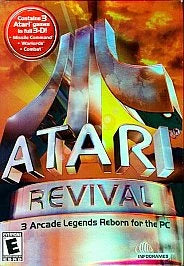 Atari Revival: Warlords, Combat & Missile Command (PC Game) NEW