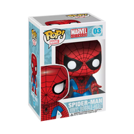 POP! Marvel Universe #03: Spider-Man (Funko POP!) Figure and Box w/ Protector