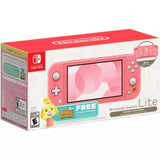 BROKEN: System ONLY - Animal Crossing: New Horizons Isabelle's Aloha Edition (Nintendo Switch Lite) Pre-Owned (As Is/Broken/For Parts)