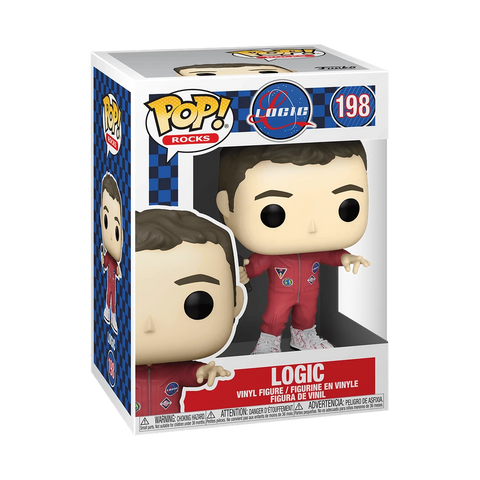 POP! Rocks #198: Logic (Funko POP!) Figure and Box w/ Protector