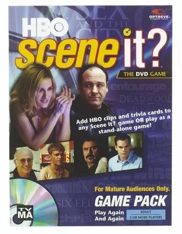 Scene It? HBO Edition Game Pack (DVD) Pre-Owned