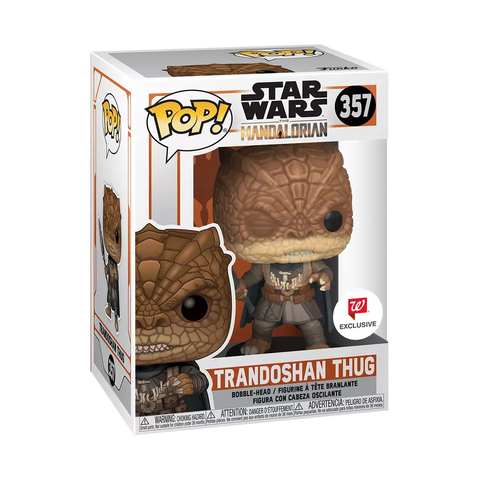 POP! Star Wars #357: The Mandelorian - Thandoshan Thug (Wal-Greens Exclusive) (Funko POP!) Figure and Box w/ Protector