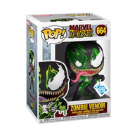 POP! Marvel Zombies #664: Zombie Venom (Funko Club GameStop Exclusive) (Funko POP!) Figure and Box w/ Protector