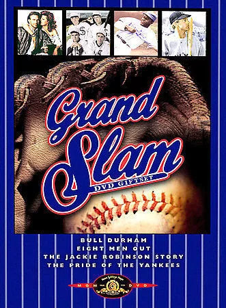 Grand Slam DVD Giftset (Bull Durham / Eight Men Out / The Jackie Robinson Story / The Pride of the Yankees) (DVD) Pre-Owned