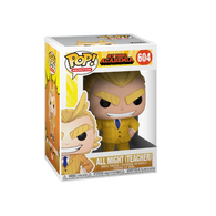 POP! Animation #604: My Hero Academia - All Might (Teacher) (Funko POP!) Figure and Box w/ Protector