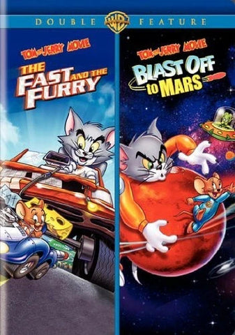 Tom and Jerry Double Feature: The Fast and The Furry / Blast Off To Mars (DVD) Pre-Owned