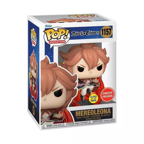 POP! Animation #1157: Black Clover - Mereoleona (Glows in the Dark) (GameStop Exclusive) (Funko POP!) Figure and Box w/ Protector