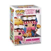 POP! Retro Toys #58: Candy Land - King Kandy (Funko POP!) Figure and Box w/ Protector