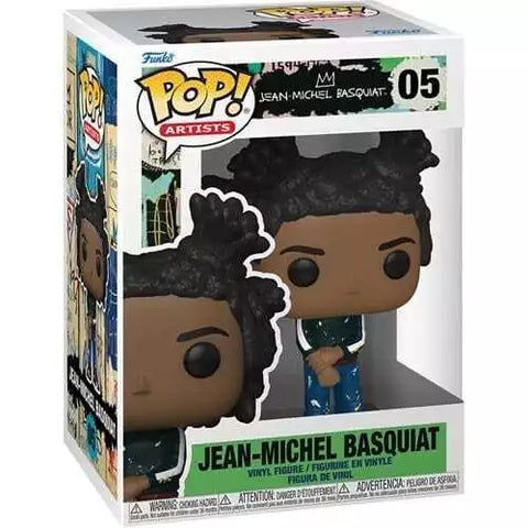 POP! Artists #05: Jean-Michel Basquiat (Funko POP!) Figure and Box w/ Protector