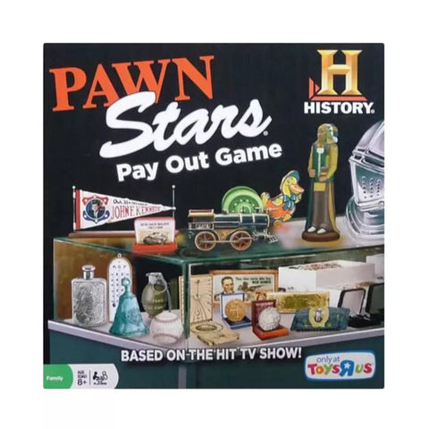 Pawn Stars: Pay Out Game (History Channel) (Toys R Us Exclusive) (Board Game) Pre-Owned: Compete (Cards/Dice/Chips still sealed)