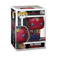 POP! Marvel Studios #718: Wanda Vision - Vision 70s (GameStop Exclusive) (Funko POP!) Figure and Box w/ Protector