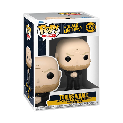 POP! Heroes #429: DC Black Lightning - Tobias Whale (Funko POP!) Figure and Box w/ Protector