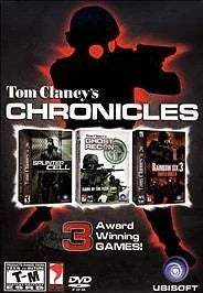 Tom Clancy's Chronicles: Rainbow Six, Ghost Recon, Splinter Cell (PC Game) NEW