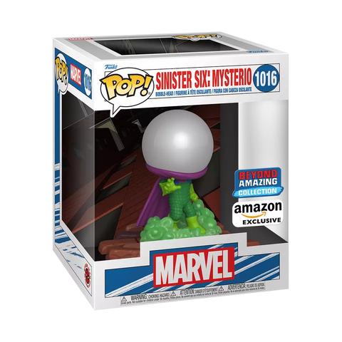 POP! Marvel #1016: Sinister Six - Mysterio (Amazon Exclusive) (Beyond Amazing Collection) (Funko POP!) Figure and Box