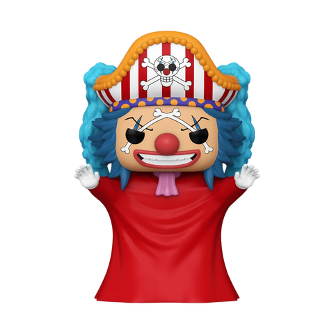 POP! Animation #1778: One Piece - Buggy The Genius Jester [Chalice Collectibles Exclusive] (Funko POP!) Figure and Box w/ Protector