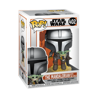 POP! Star Wars #402: The Mandalorian with The Child (Funko POP!) Figure and Box w/ Protector