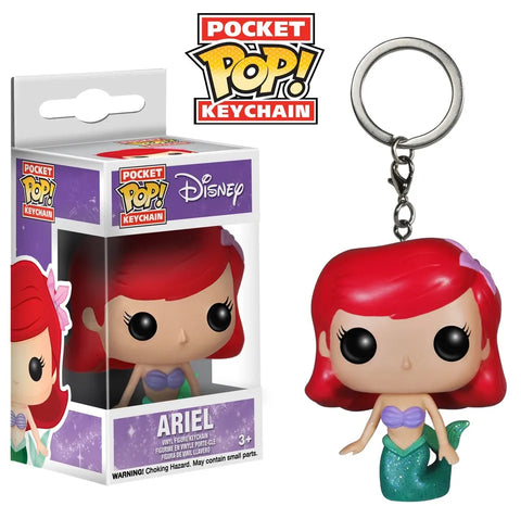 Disney - Ariel (The Little Mermaid) (Funko POP! Pocket Keychain) Figure and Box