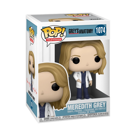 POP! Television #1074: Grey's Anatomy - Meredith Grey (Funko POP!) Figure and Box w/ Protector