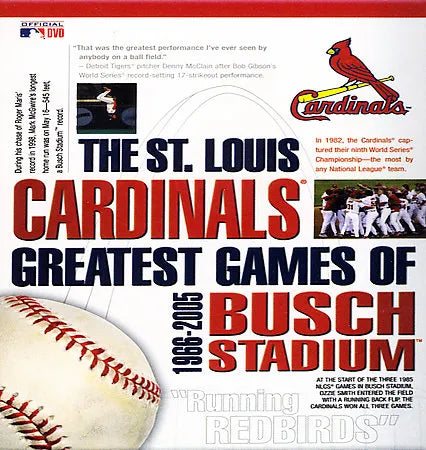 The St. Louis Cardinals: Greatest Games of Busch Stadium 1966-2005 (Game 1 DISC ONLY) (DVD) Pre-Owned