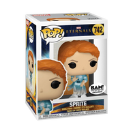 POP! Marvel #742: Eternals - Sprite [BAM! Exclusive] (Funko POP!) Figure and Box w/ Protector (Box Damage)