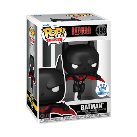 POP! Heroes #458: Batman Beyond - Batman (Funko Exclusive) (Funko POP!) Figure and Box w/ Protector