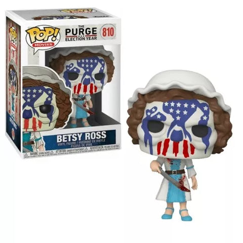 POP! Movies #810: The Purge - Election Year - Betsy Ross (Funko POP!) Figure and Box w/ Protector