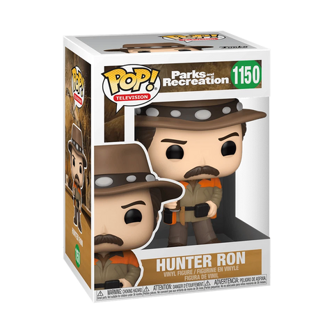 POP! Television #1150: Parks and Recreation - Hunter Ron (Funko POP!) Figure and Box w/ Protector