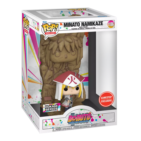 POP! Deluxe #1186: Boruto Naruto Next Generations - Minato Namikaze (Hokage Series) (GameStop Exclusive) (Funko POP!) Figure and Box