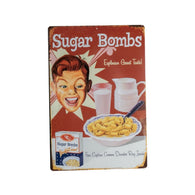 Fallout Sugar Bombs Metal Sign (Trick or Treat Studios) NEW