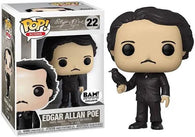 POP! Icons #22: Edgar Allan Poe (BAM! Exclusive) (Funko POP!) Figure and Box w/ Protector