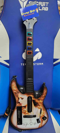 Guitar Hero 5 - Wireless Controller [w/ Taylor Swift Faceplate] (Nintendo Wii) Pre-Owned