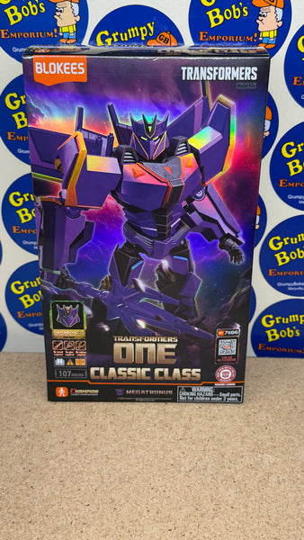 Transformers One Model Kit: Classic Class - Megatronus (Champion) (Blokees) NEW