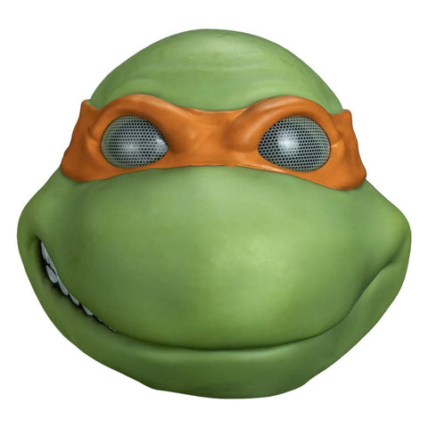 TMNT Michelangelo Vinyl Mask (Trick or Treat Studios) NEW